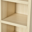 HOMCOM Multimedia Table - Pine Effect