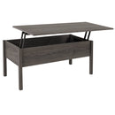 Particle Board Lift-Top Coffee Table Grey