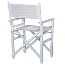 Wooden Director's Folding Chair,56L-White