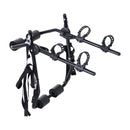 Outsunny 2 Bicycles Car Carrier Rack-Black