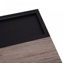 Particle Board Lift-Top Storage Coffee Table Wood Tone