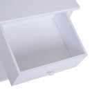 Home Living End Table-White 40Lx30Wx55H cm