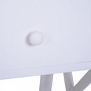 Home Living End Table-White 40Lx30Wx55H cm