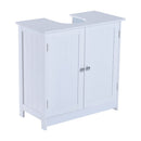HOMCOM Sink Base Cabinet-White