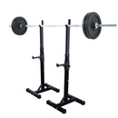 HOMCOM Adjustable Weights Barbell Squat Stand-Black