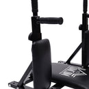 Wall Mounted Dip Station Rack-Black