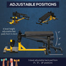 Three-In-One Squat Machine w/ Adjustable Padded Bench, Squats, Push Up, Sit Up for HOME, Office, Gym Fitness Equipment Yellow Bench