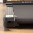 Indoor Walking Treadmill Exercise Pad Machine for Home - Black
