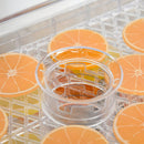 HOMCOM Food Dehydrator 5 Tray Fruit Dryer Machine with Adjustable Temperature Timer for Vegetables Meat w/ Temp