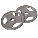 2 PCS Olympic Weight Plates Grip Plate Sets for Strength and Crossfit and Weightlifting Training, Barbell Weight Set for Home Strength, Crossfit