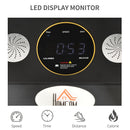 Walking Treadmill Walking Pad for Home, Office, Fitness Studio, Training Room Aerobic Exercise Machine LED Display, Black Display Home