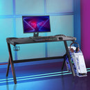 HOMCOM Gaming & Computer Desk - Black