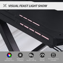 HOMCOM Gaming & Computer Desk - Black