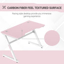 HOMCOM Gaming & Computer Desk - Pink