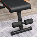 Multifunctional Sit Up Dumbbell Bench Adjustable Backpad Foldable Exercise Machine for Home, Office and Gym, Black Home