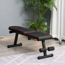 Multifunctional Sit Up Dumbbell Bench Adjustable Backpad Foldable Exercise Machine for Home, Office and Gym, Black Home