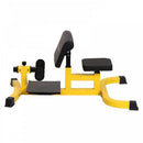 Squat Bench Trainer Sit Up Machine Multifunctional Equipment Abdomen and Leg Strength Indoor Household Fitness Device Yellow Ab Curl Workout Home Gym