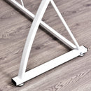 Vinsetto L-Shaped Computer Desk Corner PC Table Modern Writing Workstation for Home Office, 1.4m, Oak beige/White Office Workstation