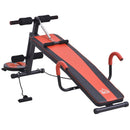 Multifunctional Sit Up and Dumbbell Bench Exercise with Resistant Rope and Twist Waist Disc for Home, Office and Gym Adjustable Office