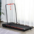 Foldable Walking Machine Treadmill 1-6km/h with LED Display & Remote Control Exercise Fitness for Home Office w/ Jogging