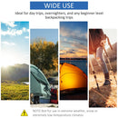 Outsunny Camping Tent for 2 Person Waterproof Double Layer Tent with 2 Doors 4 Mesh Windows Storage Bag Portable Carry Bag Dark Green Outdoor Glass Fiber