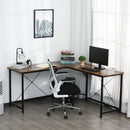 Corner Gaming Desk L-Shape Computer PC Workstation Home Office Three Worktop Writing Table 150 X 150 X 75 Cm