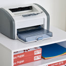 Particle Board 4-Compartment Storage Unit White