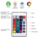 HOMCOM Glowing LED Ball 30CM Colour Change with Rechargeable Battery