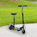 ALPINE SPIRIT Foldable E-Scooter Electric 12V Battery 120W Adjustable Ride on Outdoor Toy-Black
