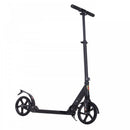 ALPINE SPIRIT Black Foldable Kick Scooter, Adjustable Height, 94L x 38W x 90-105Hcm