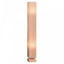 HOMCOM Linen Shade Tall Floor Lamp Beige