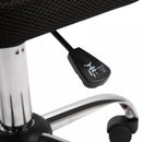 Vinsetto Mesh Ergonomic Home Office Chair w/ Wheels Black