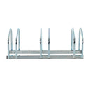 3-Bike Floor Bike Stand-Silver |