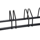 Bike Rack, 130Lx33Wx27H, Steel-Black