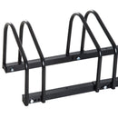 Bike Rack, 130Lx33Wx27H, Steel-Black