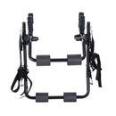 Outsunny 3 Bike Rear Hitch Mount Carry Rack Car Truck Carrier Bicycle Mountain Universal Fitting w/ Fix Strap Black