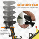 Indoor Exercise Bike with Belt Drive Adjustable Resistance Seat Handlebar