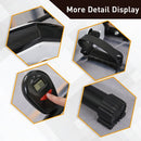 Magnetic Elliptical Trainers Pedal Trainer Under Desk Bike w/LCD Display and 8-Level Adjustable Resistance Home Office Trainer Fitness LCD