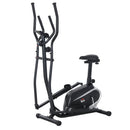 Magnetic Exercise Training Bike Stationary Bike w/ Flywheel & Digital Monitor