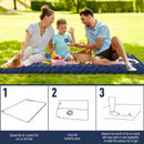 Outsunny PVC Self-Inflating 2/3Person Camping Sleeping Mattress Green