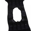 10kg Metal Sand Weight Adjustable Unisex Trainer Vest Black/Red