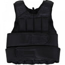 10kg Metal Sand Weight Adjustable Unisex Trainer Vest Black/Red