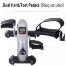 Mini Exercise Bike Fitness W/LCD Display, 9Wx 40Dx 31Hcm-Silver