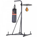 Freestanding Duo Punch Training Punchbag Sandbag  Adjustable Height Home Agility Training Steel Frame