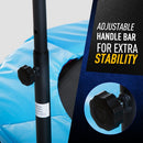 Trampoline Rebounder Adjustable Jumper, 40""-Blue