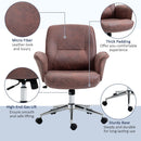 Vinsetto Swivel Computer Office Chair for Home Study Bedroom - Red