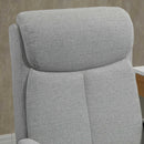Vinsetto High Back Executive Chair Ergonomic Task Seat Home Office Swivel  Computer Chair for Sturdy with Padded Armrests, Adjustable Height, Light Grey Home