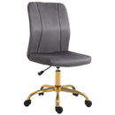 Vinsetto Office Chair Velvet Cover Desk Chair Ergonomic Computer Chair with 360-¦ Swivel Wheels and Height Adjustable w/