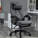 Vinsetto Office Chair 2-Point Removable Vibration Massage Pillow Executive Ergonomic USB Power Adjustable Height 360 Swivel