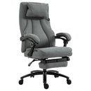 Vinsetto Office Chair 2-Point Removable Vibration Massage Pillow Executive Ergonomic USB Power Adjustable Height 360 Swivel
